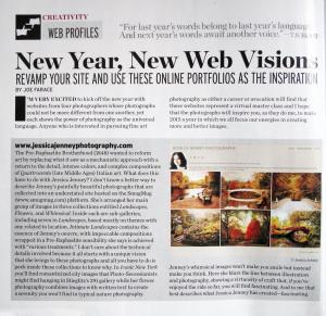 Feature In Shutterbug Magazine